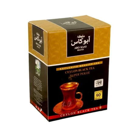 شاي  ابو كاس 18 علبة * 100 ظرف