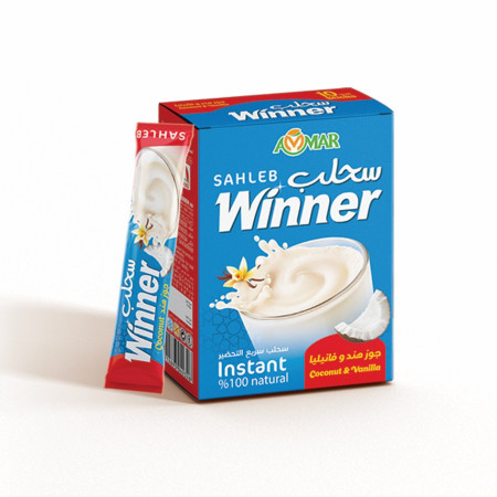 سحلب وينر جوز هند و فنيليا