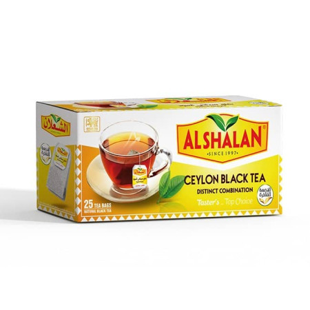 شاي الشعلان 72 علبة * 25 ظرف