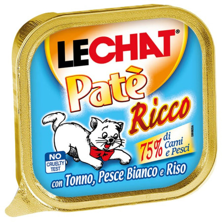 ليشات اكل قطط تونا + سمك 100 غ