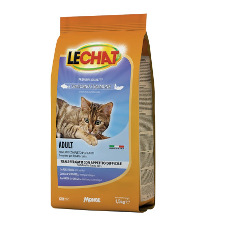 ليشات اكل قطط دراي سمك 1.5 كغ