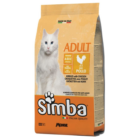 سيمبا اكل قطط دراي دجاج 400 غ